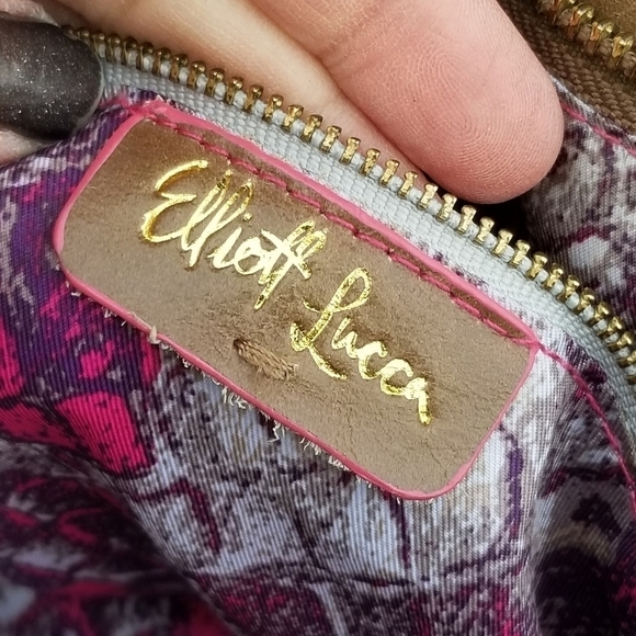 Elliott Lucca brown leather shoulder bag - Picture 4 of 11